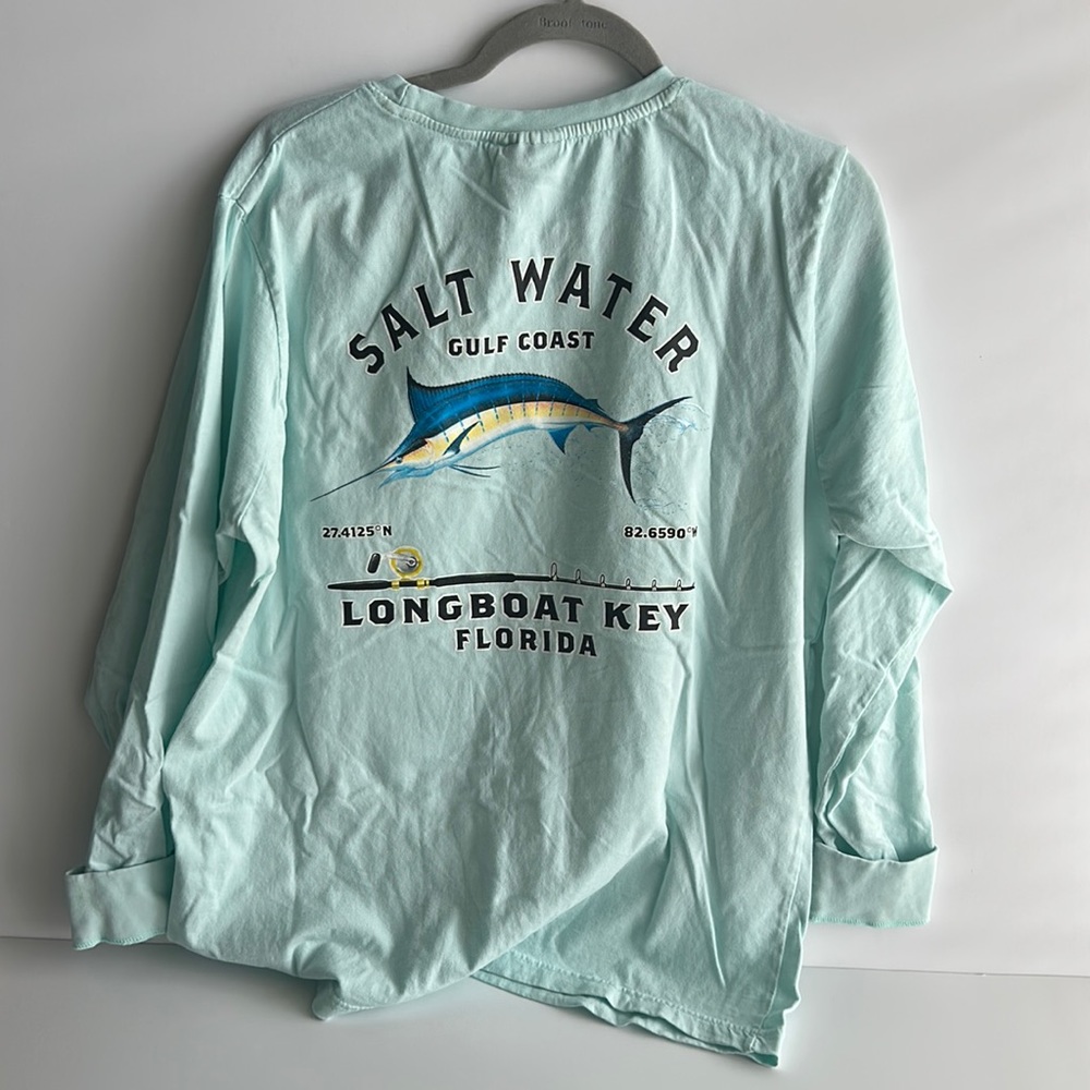 Teal long sleeve Florida shirt